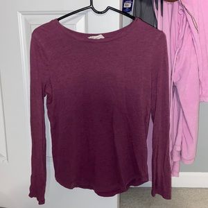 Purple Forever 21 long sleeve